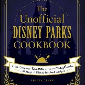 Disney Magical Recipes Cookbook - Blue and Gold